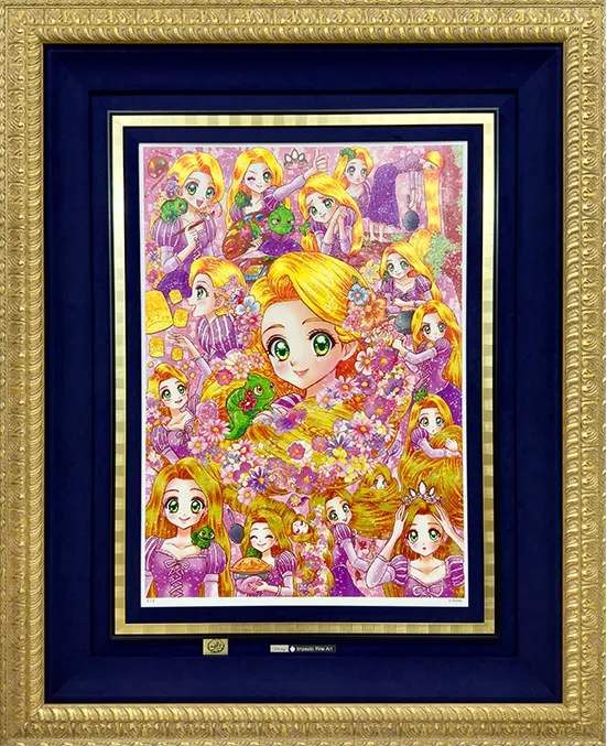 中川翔子が描いたラプンツェルの絵