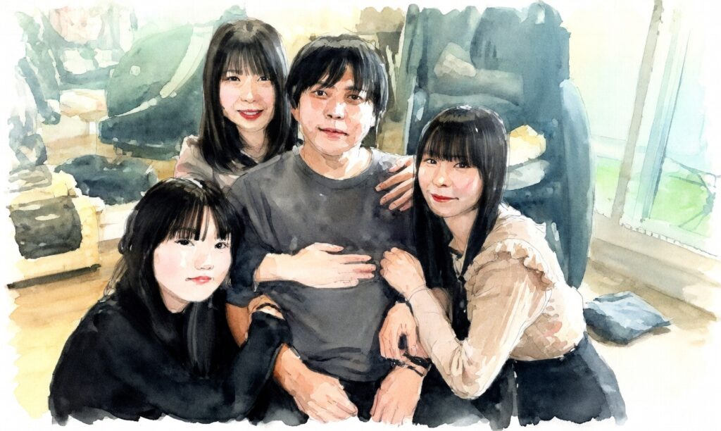 渡部竜太の家系図を完全解説！4人の妻と11人の子供の複雑な家族構成まとめ