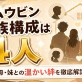 キムウビンの家族構成は4人！父・母・妹との温かい絆エピソードを徹底解説